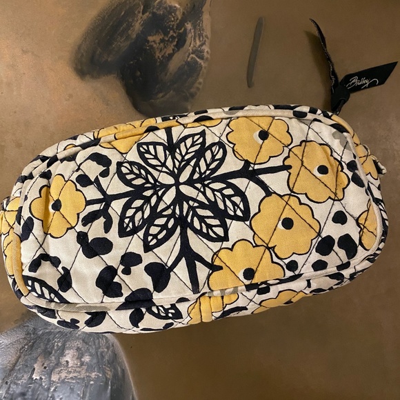 Vera Bradley LEOPARD Mini Bag Makeup Mirror Clutch Purse Bag - Picture 5 of 5